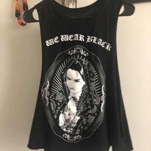 Wednesday Adams muscle tank